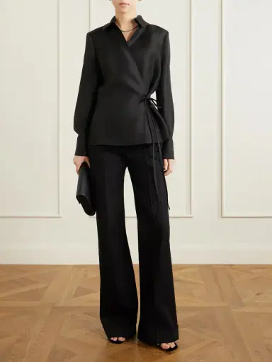 Adam Lippes Deeda High-rise Flared Jeans | Thumbnail 2 Adam Lippes Deeda High-rise Flared Jeans | Thumbnail 2