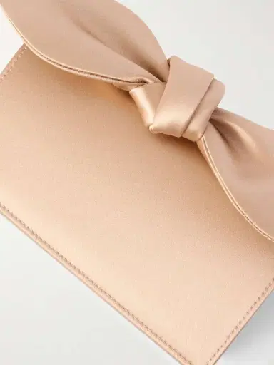 Aquazzura Bow Tie Mini Satin Clutch | Thumbnail 4 Aquazzura Bow Tie Mini Satin Clutch | Thumbnail 4