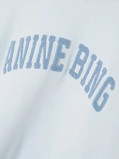 Anine Bing Miles Oversized Appliquéd Cotton-jersey Sweatshirt | Thumbnail 5 Anine Bing Miles Oversized Appliquéd Cotton-jersey Sweatshirt | Thumbnail 5