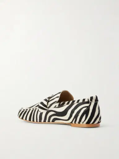 Jamie Haller Zebra-print Calf Hair Loafers | Thumbnail 3 Jamie Haller Zebra-print Calf Hair Loafers | Thumbnail 3