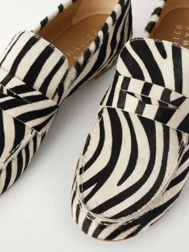 Jamie Haller Zebra-print Calf Hair Loafers | Thumbnail 5 Jamie Haller Zebra-print Calf Hair Loafers | Thumbnail 5
