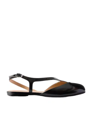 Maison Margiela Tabi Split-toe Leather Slingback Flats | Thumbnail 1 Maison Margiela Tabi Split-toe Leather Slingback Flats | Thumbnail 1