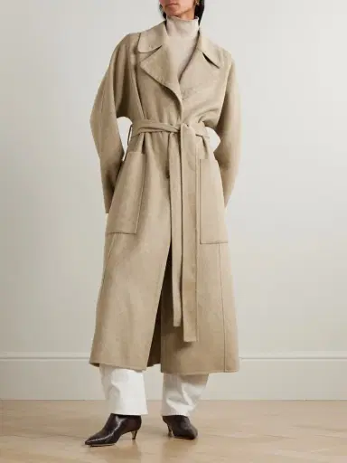 Joseph Spencer Belted Wool And Cashmere-blend Trench Coat | Thumbnail 3 Joseph Spencer Belted Wool And Cashmere-blend Trench Coat | Thumbnail 3