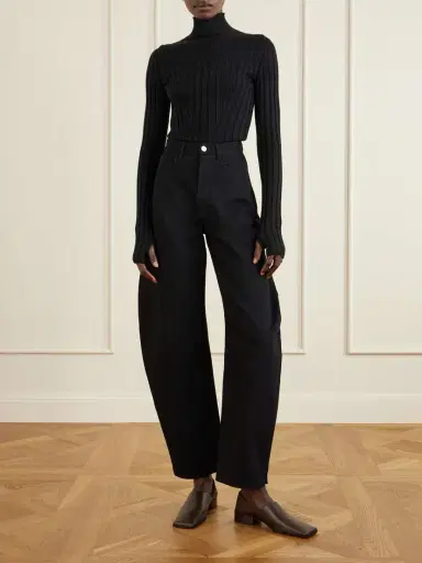Alaïa Leather And Nubuck Loafers | Thumbnail 4 Alaïa Leather And Nubuck Loafers | Thumbnail 4
