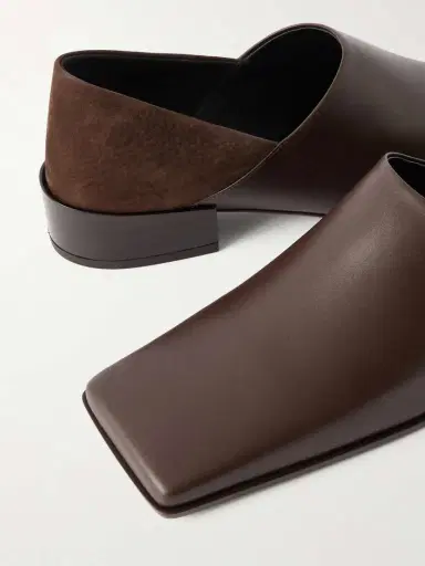 Alaïa Leather And Nubuck Loafers | Thumbnail 5 Alaïa Leather And Nubuck Loafers | Thumbnail 5