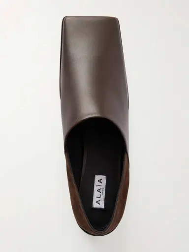 Alaïa Leather And Nubuck Loafers | Thumbnail 6 Alaïa Leather And Nubuck Loafers | Thumbnail 6