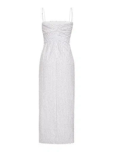 Adam Lippes Cari Cotton Midi Dress | Thumbnail 2 Adam Lippes Cari Cotton Midi Dress | Thumbnail 2