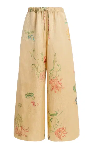 Rosie Assoulin Floral Jacquard Wide-Leg Pants | Thumbnail 7 Rosie Assoulin Floral Jacquard Wide-Leg Pants | Thumbnail 7