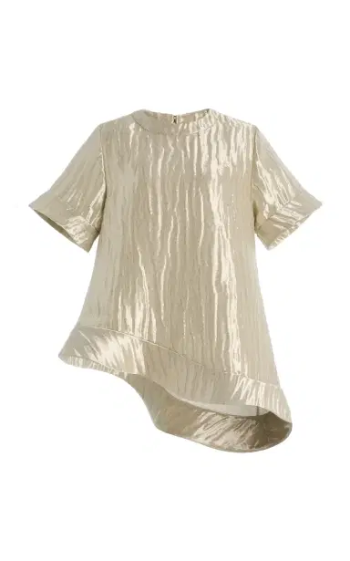 Rosie Assoulin Ride the Wave Silk-Blend Top | Thumbnail 2 Rosie Assoulin Ride the Wave Silk-Blend Top | Thumbnail 2