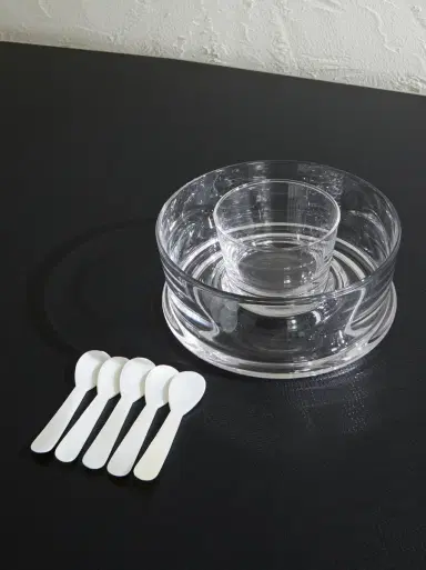 Ralph Lauren Home Ethan Glass Caviar Set - Men | Thumbnail 1 Ralph Lauren Home Ethan Glass Caviar Set - Men | Thumbnail 1