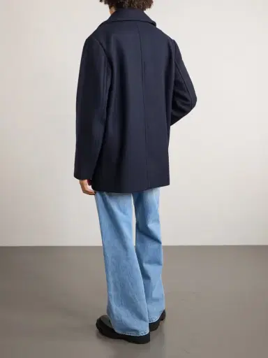 A.P.C. Andy Double-Breasted Wool-Blend Coat - Men | Thumbnail 4 A.P.C. Andy Double-Breasted Wool-Blend Coat - Men | Thumbnail 4