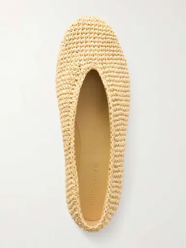 Bottega Veneta Rosa Intrecciato Leather Ballet Flats | Thumbnail 5 Bottega Veneta Rosa Intrecciato Leather Ballet Flats | Thumbnail 5