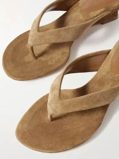 Le Monde Béryl Suede 50 Wedge Sandals | Thumbnail 4 Le Monde Béryl Suede 50 Wedge Sandals | Thumbnail 4