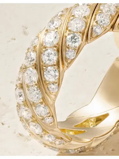 David Yurman 18-karat Gold Diamond Ring | Thumbnail 3 David Yurman 18-karat Gold Diamond Ring | Thumbnail 3