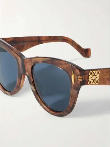 Loewe Anagram D-frame Tortoiseshell Acetate Sunglasses | Thumbnail 4 Loewe Anagram D-frame Tortoiseshell Acetate Sunglasses | Thumbnail 4