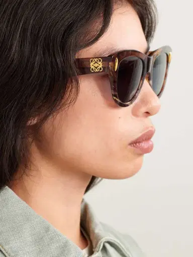 Loewe Anagram D-frame Tortoiseshell Acetate Sunglasses | Thumbnail 5 Loewe Anagram D-frame Tortoiseshell Acetate Sunglasses | Thumbnail 5