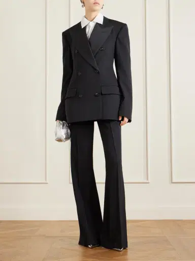 Stella McCartney Wool Flared Pants | Thumbnail 2 Stella McCartney Wool Flared Pants | Thumbnail 2