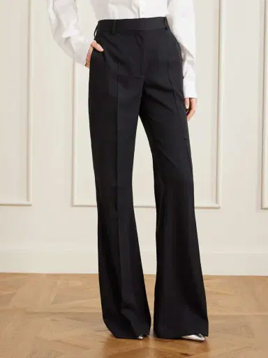 Stella McCartney Wool Flared Pants | Thumbnail 3 Stella McCartney Wool Flared Pants | Thumbnail 3