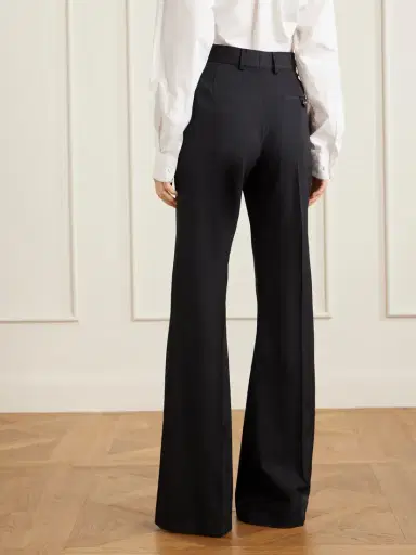 Stella McCartney Wool Flared Pants | Thumbnail 4 Stella McCartney Wool Flared Pants | Thumbnail 4