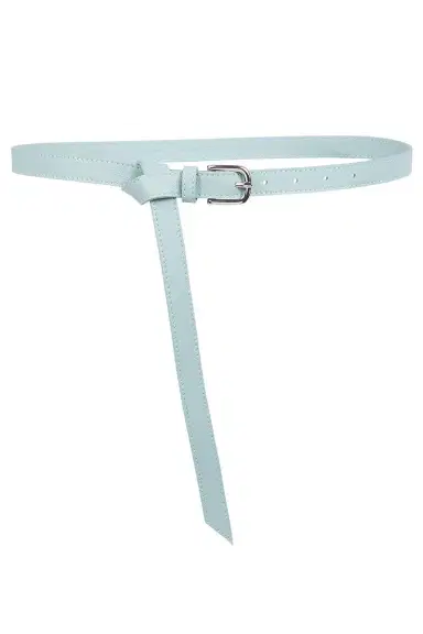 ELEVENTY Double Loop Skinny Buckle Belt | Thumbnail 1 ELEVENTY Double Loop Skinny Buckle Belt | Thumbnail 1
