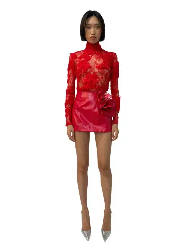 Aknvas The Liva skirt in red | Thumbnail 1 Aknvas The Liva skirt in red | Thumbnail 1