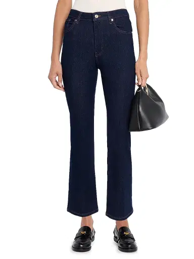Frame Women's The Reboot Crop High-Rise Jeans - Dark Blue - Size 33 | Thumbnail 3 Frame Women's The Reboot Crop High-Rise Jeans - Dark Blue - Size 33 | Thumbnail 3