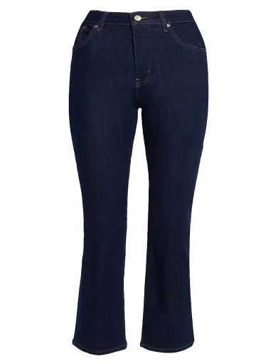 Frame Women's The Reboot Crop High-Rise Jeans - Dark Blue - Size 33 | Thumbnail 1 Frame Women's The Reboot Crop High-Rise Jeans - Dark Blue - Size 33 | Thumbnail 1