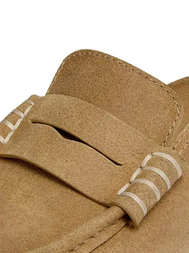 JW Anderson Women's Suede Penny Mules - Mustard - Size 11 | Thumbnail 5 JW Anderson Women's Suede Penny Mules - Mustard - Size 11 | Thumbnail 5