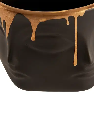 Jonathan Adler Gilded Dora Maar Vessel - Black Gold | Thumbnail 2 Jonathan Adler Gilded Dora Maar Vessel - Black Gold | Thumbnail 2