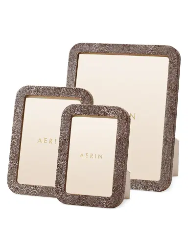 Aerin Modern Shagreen Frame 5 x 7 | Thumbnail 3 Aerin Modern Shagreen Frame 5 x 7 | Thumbnail 3