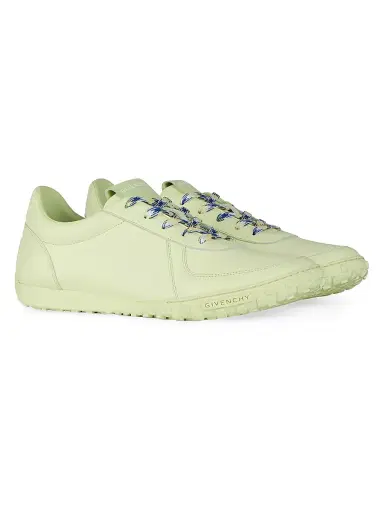 Givenchy Men's Glide Sneakers in Leather - Pale Green - Size 13 | Thumbnail 2 Givenchy Men's Glide Sneakers in Leather - Pale Green - Size 13 | Thumbnail 2