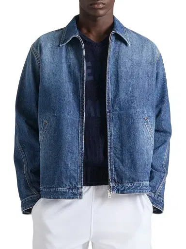 Givenchy Men's Couture Seam Jacket in Denim - Dark Blue - Size XXL | Thumbnail 2 Givenchy Men's Couture Seam Jacket in Denim - Dark Blue - Size XXL | Thumbnail 2