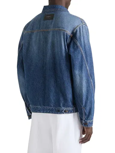 Givenchy Men's Couture Seam Jacket in Denim - Dark Blue - Size XXL | Thumbnail 3 Givenchy Men's Couture Seam Jacket in Denim - Dark Blue - Size XXL | Thumbnail 3