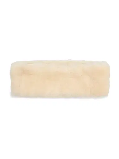 Toteme Women's Shearling Headband - Ecru | Thumbnail 1 Toteme Women's Shearling Headband - Ecru | Thumbnail 1