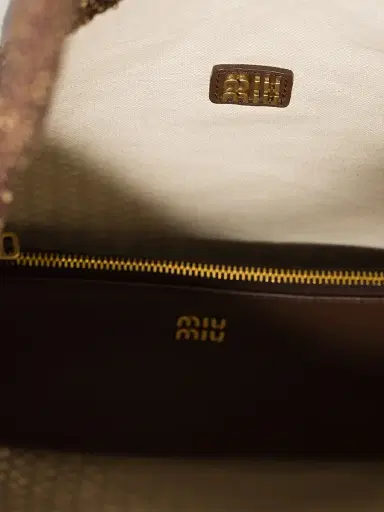 Miu Miu Women's Ivy Sequin Mesh Shoulder Bag | Thumbnail 5 Miu Miu Women's Ivy Sequin Mesh Shoulder Bag | Thumbnail 5