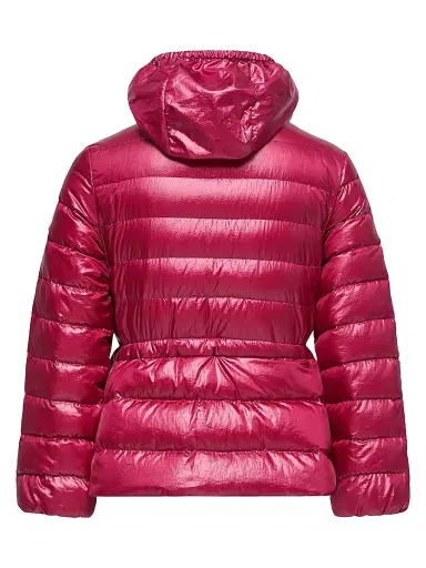 Moncler Little Girl's & Girl's Fem Puffer Jacket - Coral Red - Size 14 | Thumbnail 2 Moncler Little Girl's & Girl's Fem Puffer Jacket - Coral Red - Size 14 | Thumbnail 2
