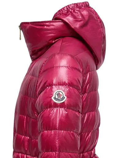 Moncler Little Girl's & Girl's Fem Puffer Jacket - Coral Red - Size 14 | Thumbnail 3 Moncler Little Girl's & Girl's Fem Puffer Jacket - Coral Red - Size 14 | Thumbnail 3