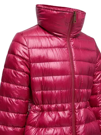 Moncler Little Girl's & Girl's Fem Puffer Jacket - Coral Red - Size 14 | Thumbnail 4 Moncler Little Girl's & Girl's Fem Puffer Jacket - Coral Red - Size 14 | Thumbnail 4