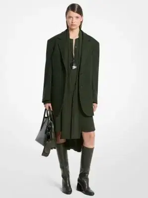 Michael Kors Collection Kaitlin Leather Riding Boot in Brown | Thumbnail 2 Michael Kors Collection Kaitlin Leather Riding Boot in Brown | Thumbnail 2