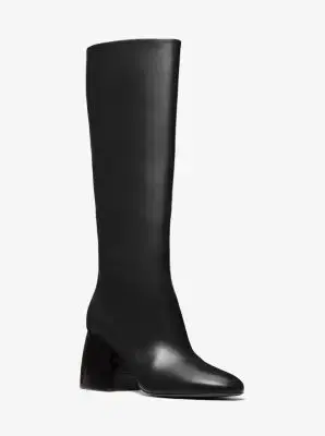 Michael Kors Collection Kaitlin Leather Riding Boot in Brown | Thumbnail 13 Michael Kors Collection Kaitlin Leather Riding Boot in Brown | Thumbnail 13