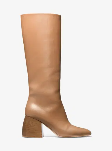 Michael Kors Collection Kaitlin Leather Riding Boot in Brown | Thumbnail 15 Michael Kors Collection Kaitlin Leather Riding Boot in Brown | Thumbnail 15