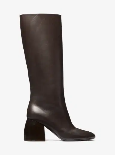 Michael Kors Collection Kaitlin Leather Riding Boot in Brown | Thumbnail 21 Michael Kors Collection Kaitlin Leather Riding Boot in Brown | Thumbnail 21