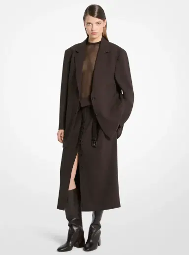 Michael Kors Collection Kaitlin Leather Riding Boot in Brown | Thumbnail 23 Michael Kors Collection Kaitlin Leather Riding Boot in Brown | Thumbnail 23