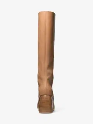 Michael Kors Collection Kaitlin Leather Riding Boot in Brown | Thumbnail 7 Michael Kors Collection Kaitlin Leather Riding Boot in Brown | Thumbnail 7