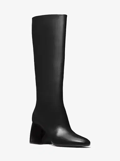Michael Kors Collection Kaitlin Leather Riding Boot in Brown | Thumbnail 10 Michael Kors Collection Kaitlin Leather Riding Boot in Brown | Thumbnail 10
