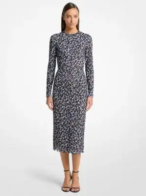 Michael Kors Collection Shadow Floral Lace Sheath Dress | Thumbnail 3 Michael Kors Collection Shadow Floral Lace Sheath Dress | Thumbnail 3