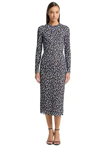 Michael Kors Collection Shadow Floral Lace Sheath Dress | Thumbnail 1 Michael Kors Collection Shadow Floral Lace Sheath Dress | Thumbnail 1