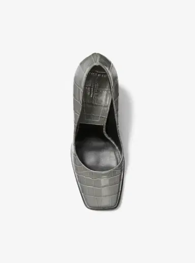 Michael Kors Collection Jeanne Crocodile Embossed Leather Pump | Thumbnail 10 Michael Kors Collection Jeanne Crocodile Embossed Leather Pump | Thumbnail 10