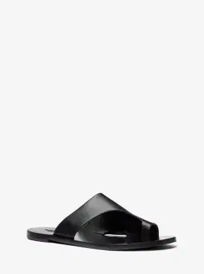Michael Kors Collection Nettuno Leather Thong Sandal | Thumbnail 2 Michael Kors Collection Nettuno Leather Thong Sandal | Thumbnail 2