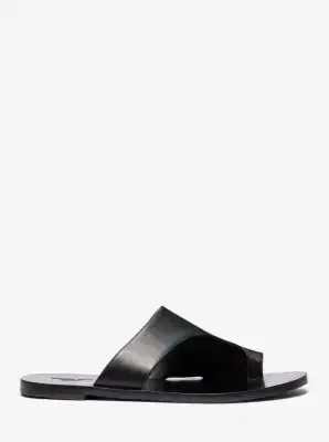 Michael Kors Collection Nettuno Leather Thong Sandal | Thumbnail 3 Michael Kors Collection Nettuno Leather Thong Sandal | Thumbnail 3